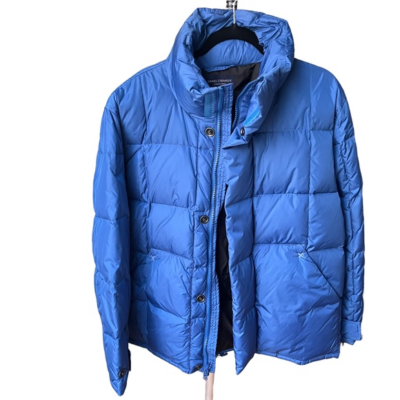 NWT Daniel Cremieux Down Filled Puffer Jacket Royal Blue
